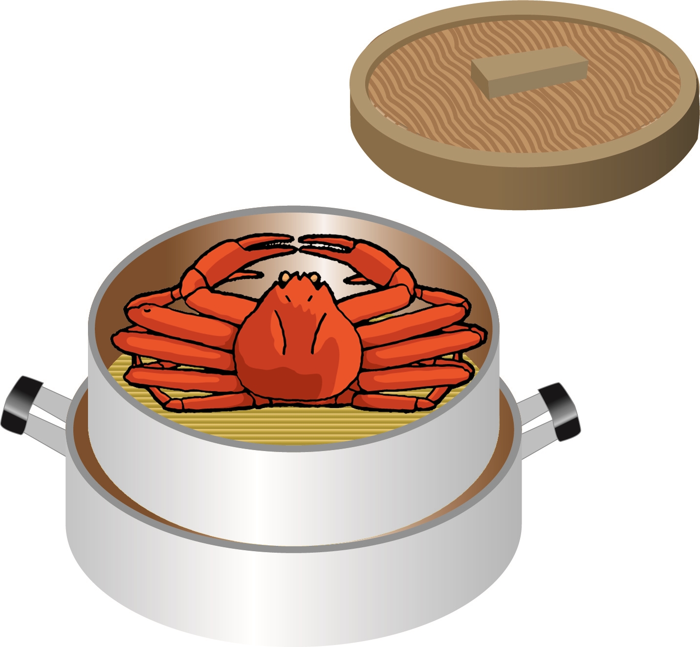 カニは蒸し蟹と茹で蟹では、どちらが美味しい？